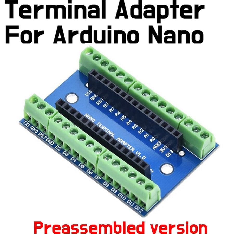 Arduino Nano Terminal Adapter Board for Arduino Nano V3.0 - ePartners