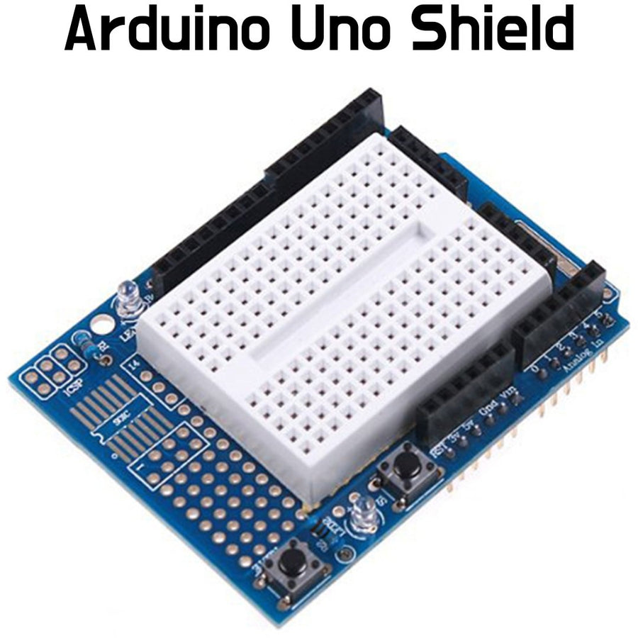 Arduino UNO Shield prototype expansion board with Breadboard - ePartners