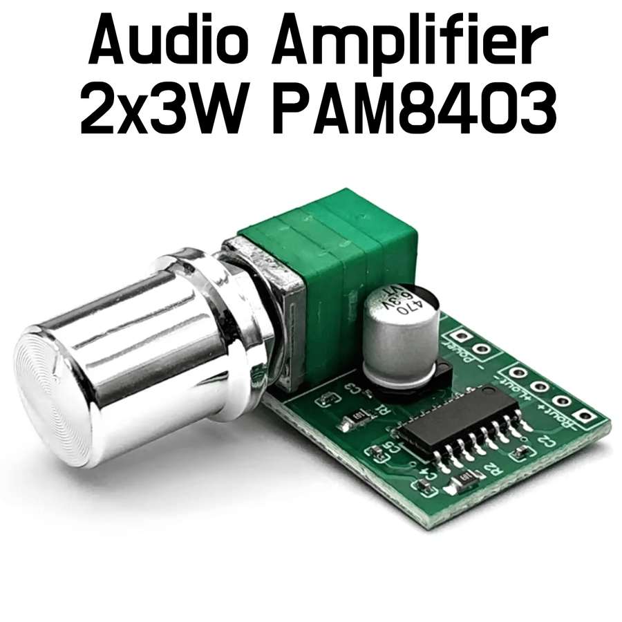 Audio Amplifier - PAM8403 Digital Power Amplifier - 3W - ePartners