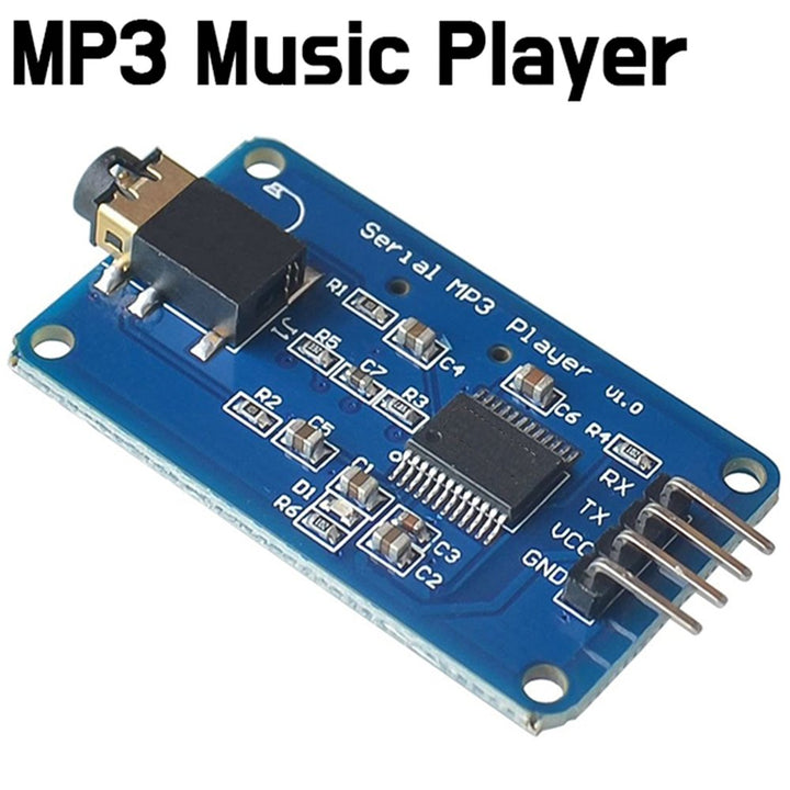 Audio - MP3 Music Player Module - UART Control Serial - ePartners