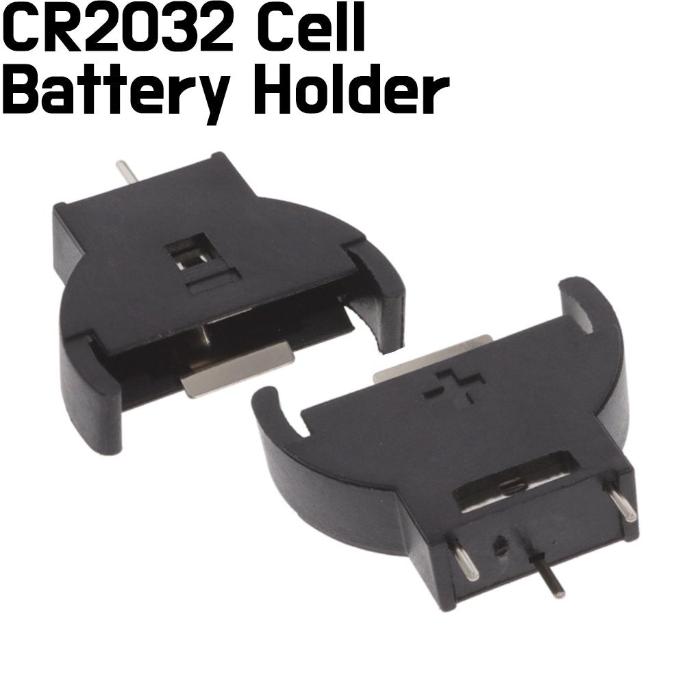 Battery Holder - CR2032 Coin Cell Battery Holder - Case PCB Mount - ePartners