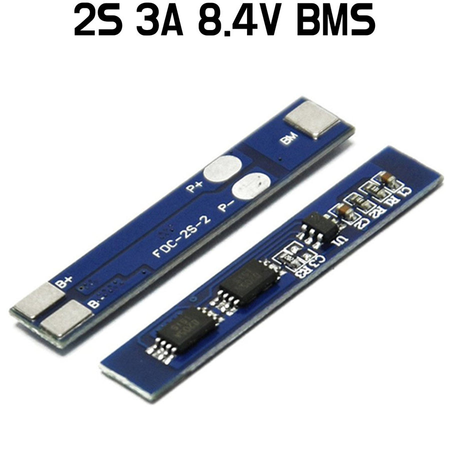 BMS - 2S 3A Battery Charger Board - Lithium Battery 18650 Charger Protection Board - ePartners