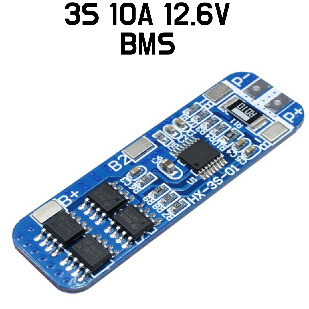 BMS - 3S 10A Lithium Battery 18650 BMS Charger Protection Board - ePartners