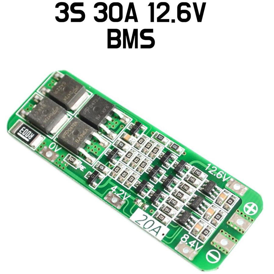 BMS - 3S 20A Lithium Battery 18650 BMS Charger Protection Board - ePartners