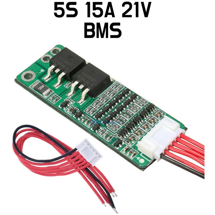 BMS - 5S 15A Li - ion Lithium Battery BMS 18650 Charger Protection Board 18V 21V - ePartners