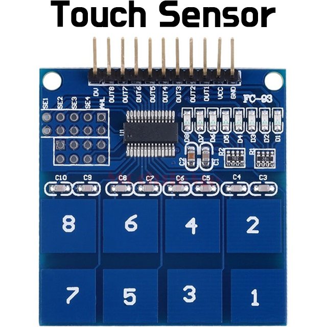 Capacitive Touch Sensor 8 Channel - ePartners