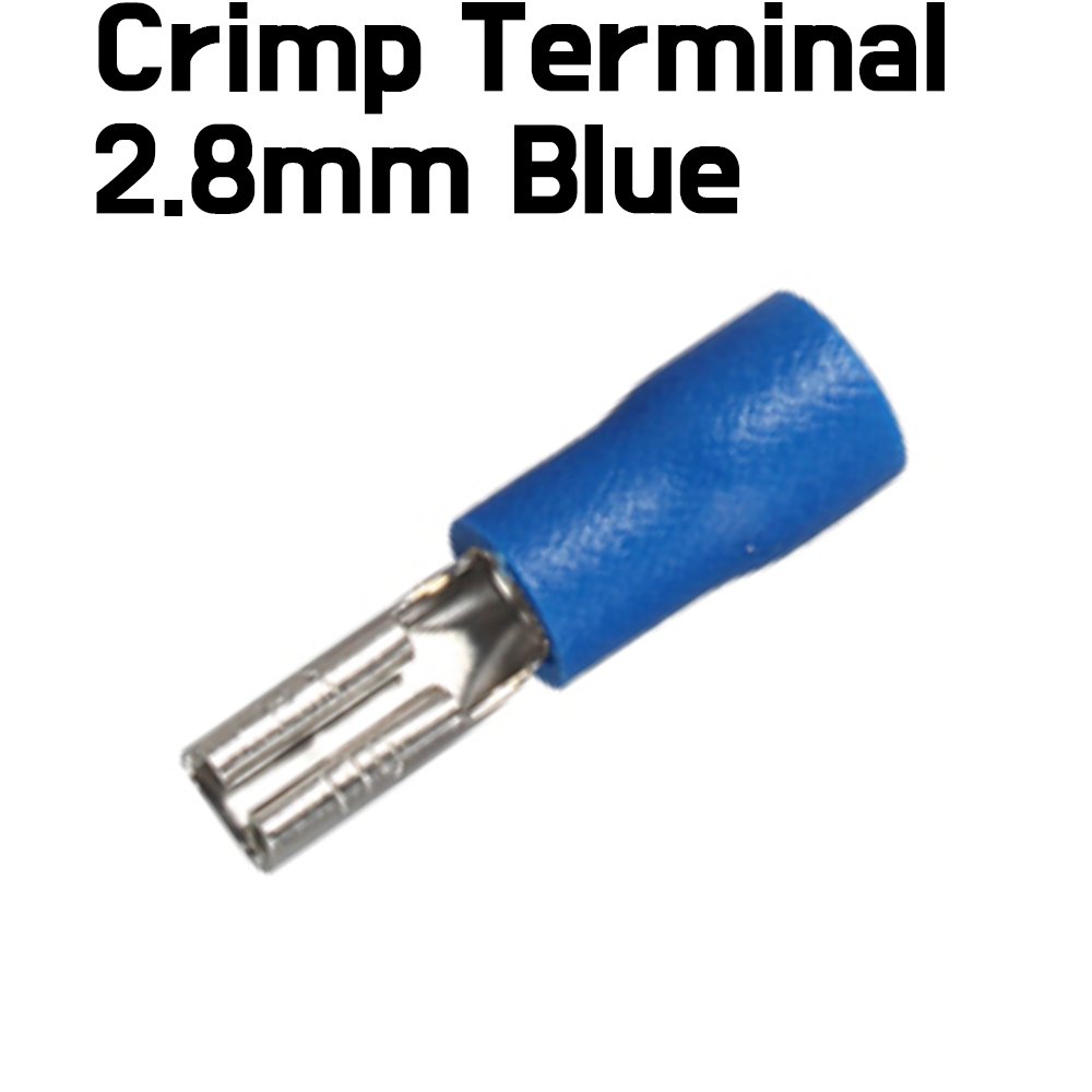 Crimp - 2.8mm Crimp Terminal - Blue - ePartners