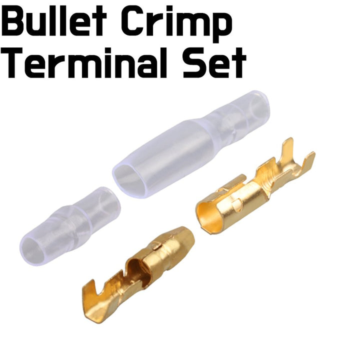 Crimp - Bullet Crimp Male Female Set - Gold - ePartners