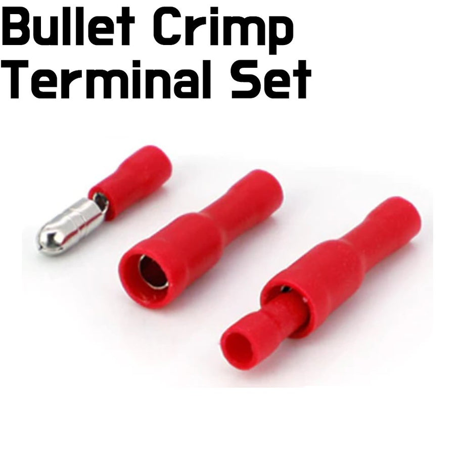 Crimp - Bullet Crimp Male Female Set - Red - ePartners