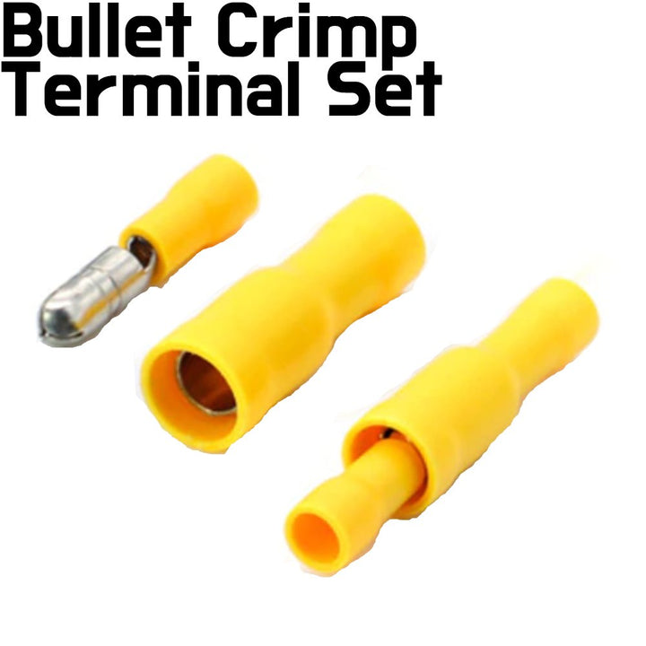 Crimp - Bullet Crimp Male Female Set - Yellow - ePartners