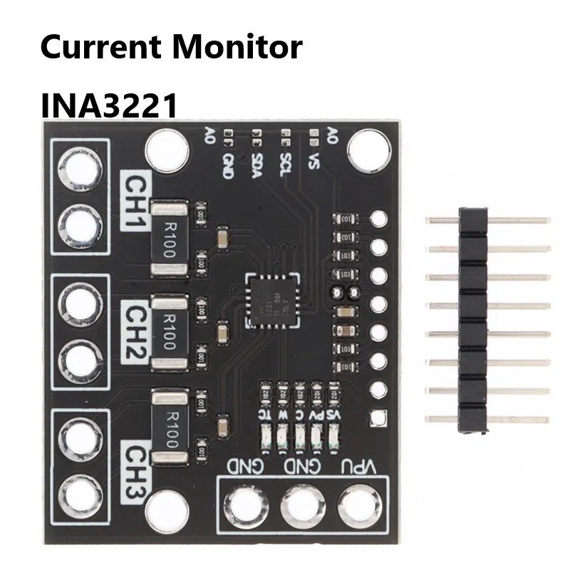 Current / Power - Triple - Channel Shunt Power Current Monitor Sensor INA3221 I2C SMBUS - ePartners