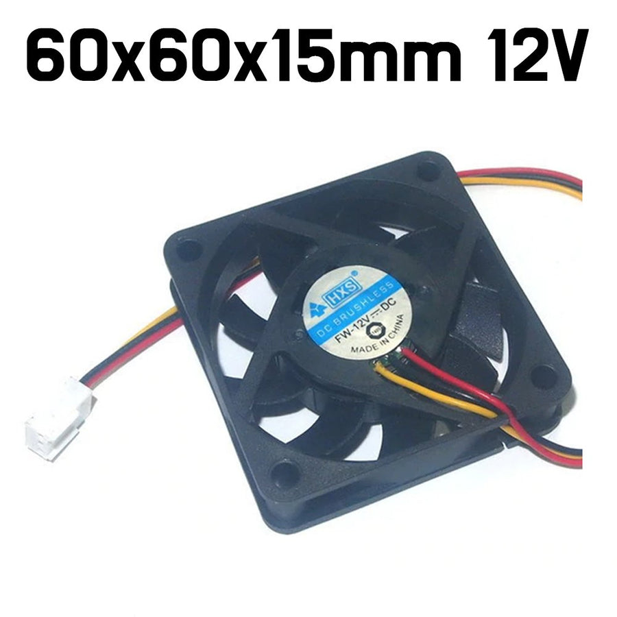 DC Fan 12V - 60x60x15mm - ePartners