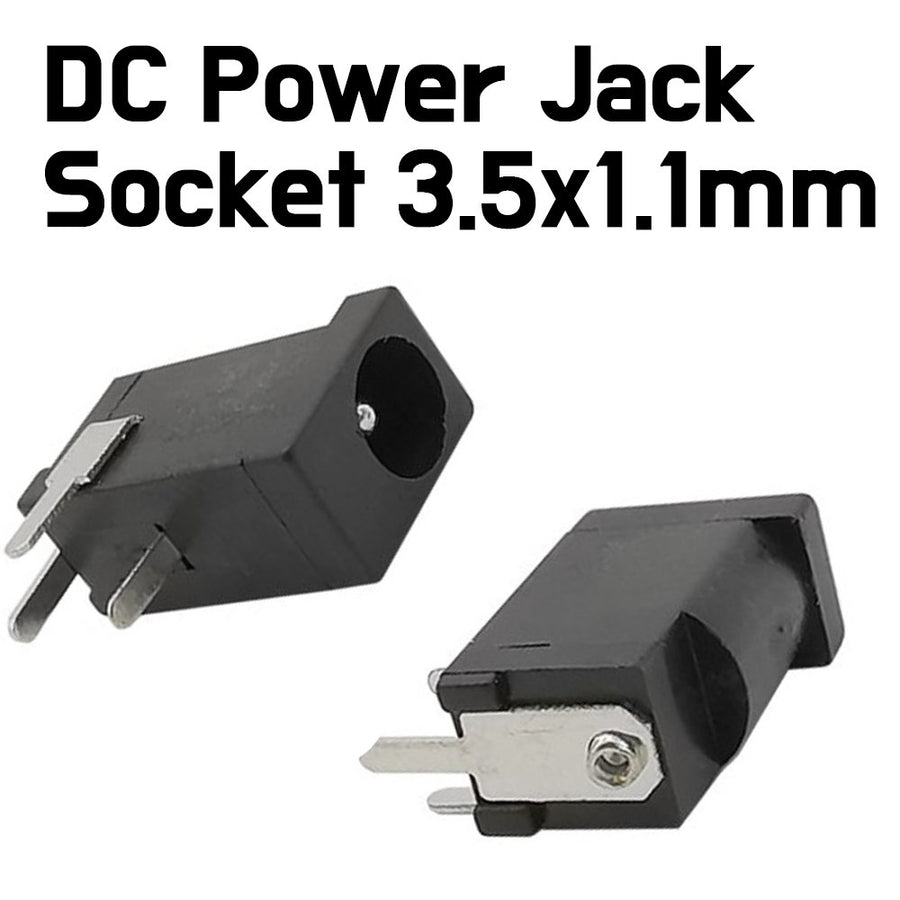 DC Power - PCB Mount 3.5 x 1.1mm DC Power Jack Plug Socket - ePartners