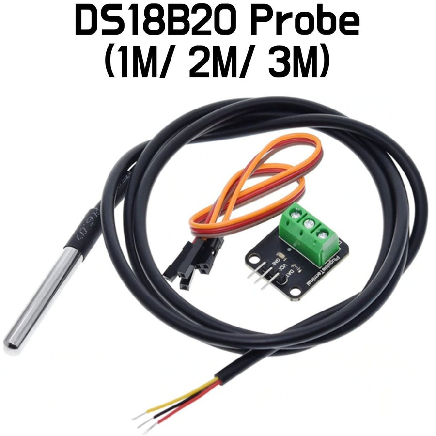 DS18b20 Waterproof temperature probe - ePartners