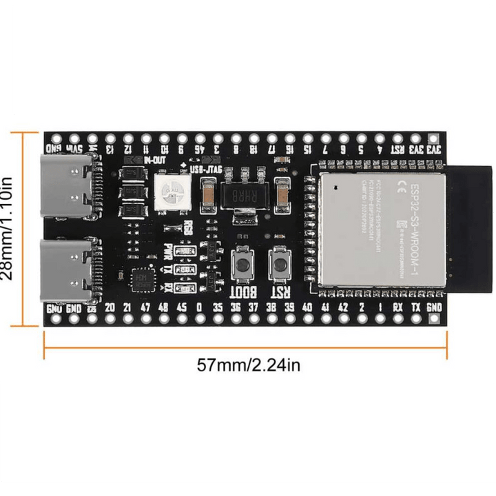 ESP32-S3 N16R8 Development Board with Antenna - ePartners