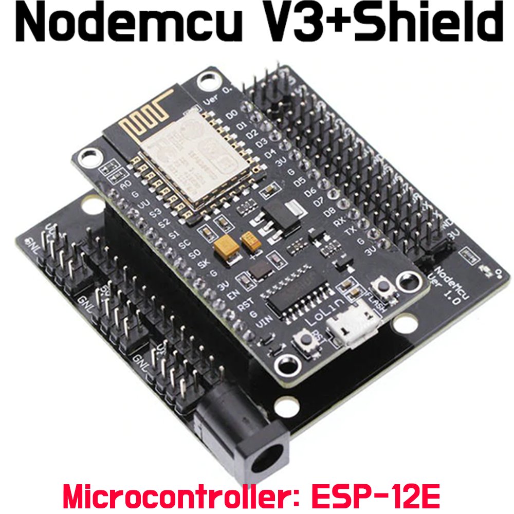 ESP8266 - NodeMcu V3 + Shield - ePartners