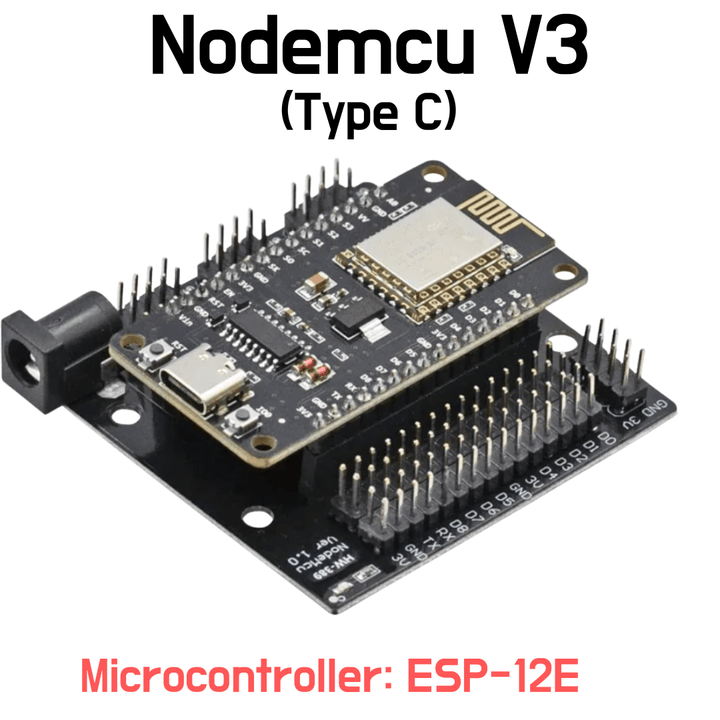 ESP8266 - NodeMcu V3 + Shield (Type C) - ePartners