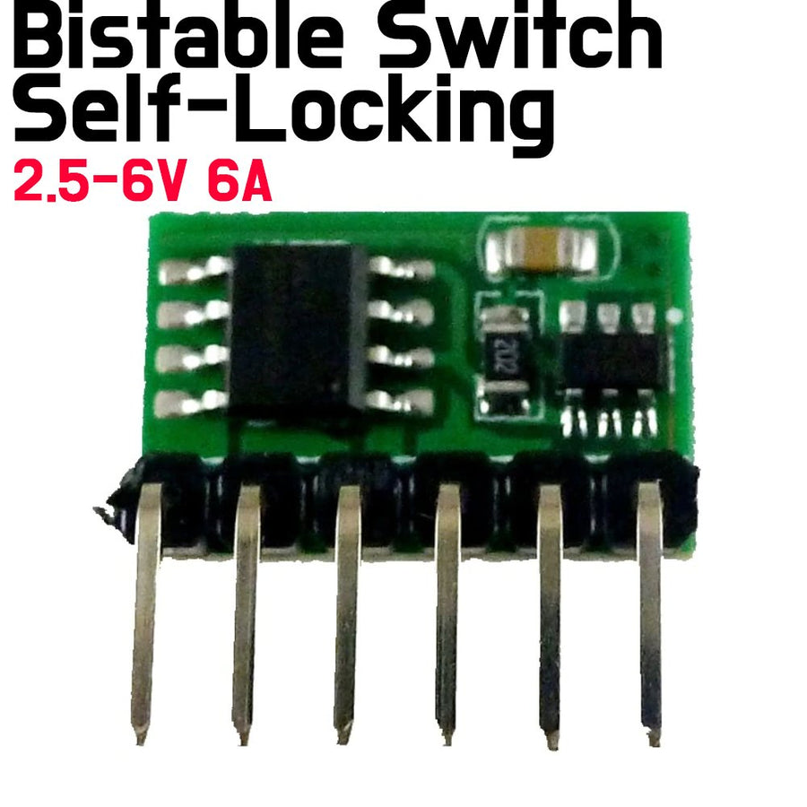 Flip - Flop Latch Bistable Self - locking Trigger Switch Module 2.5V - 6V 6A - ePartners