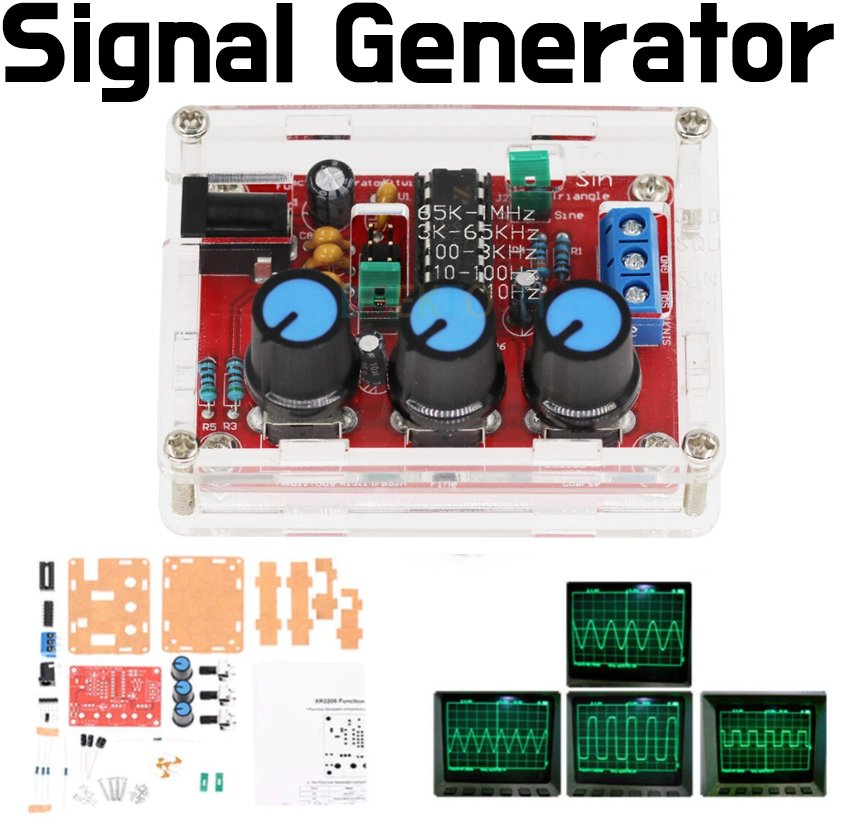 Function Signal Generator Sine/Triangle/ Square Output 1HZ - 1MHZ - DIY - ePartners