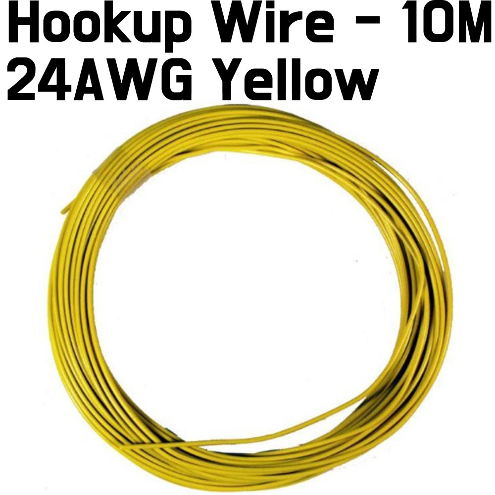 Hookup Wire Yellow - 10M 24AWG - ePartners