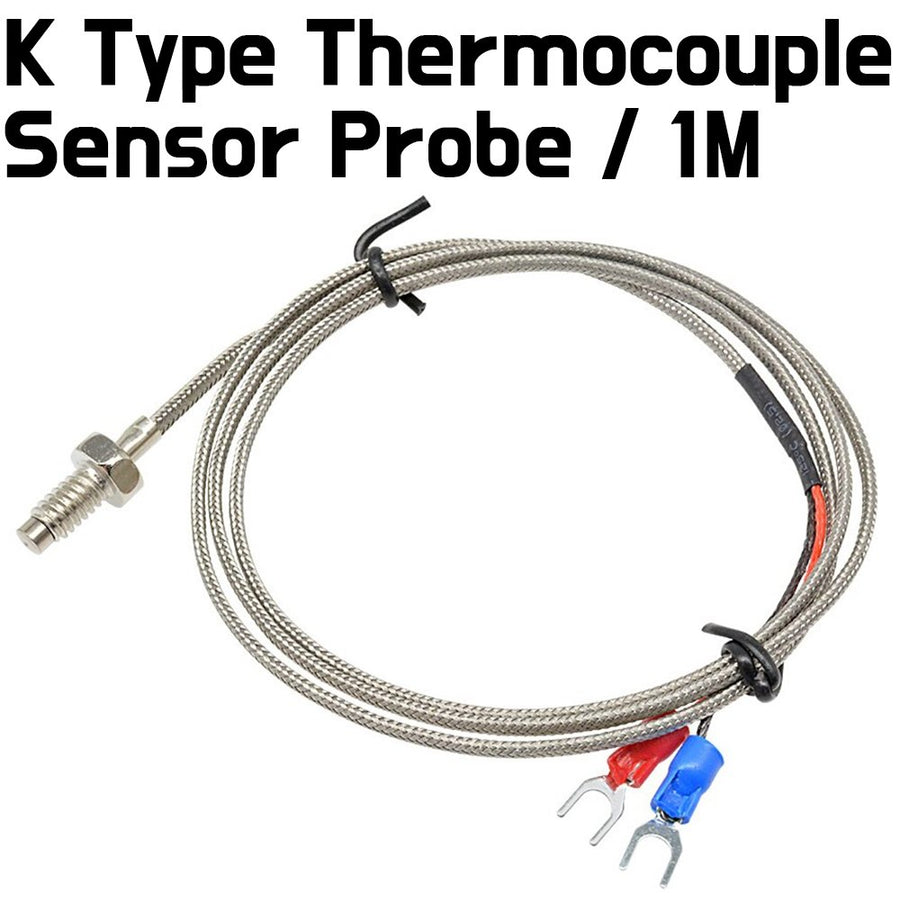 K Type Thermocouple Control Temperature Controller 0 - 800C Sensor Probe - 1M - ePartners