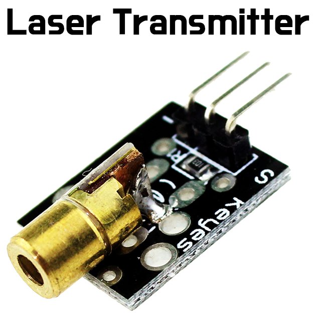 Laser Transmitter Module 3pin 650nm - Red - ePartners