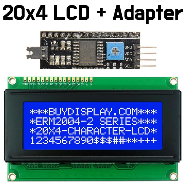 LCD 2004 Display module - Blue | ePartners NZ