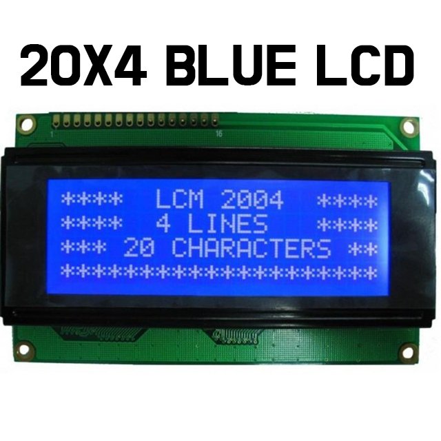 LCD - 2004 Display module - Blue - ePartners