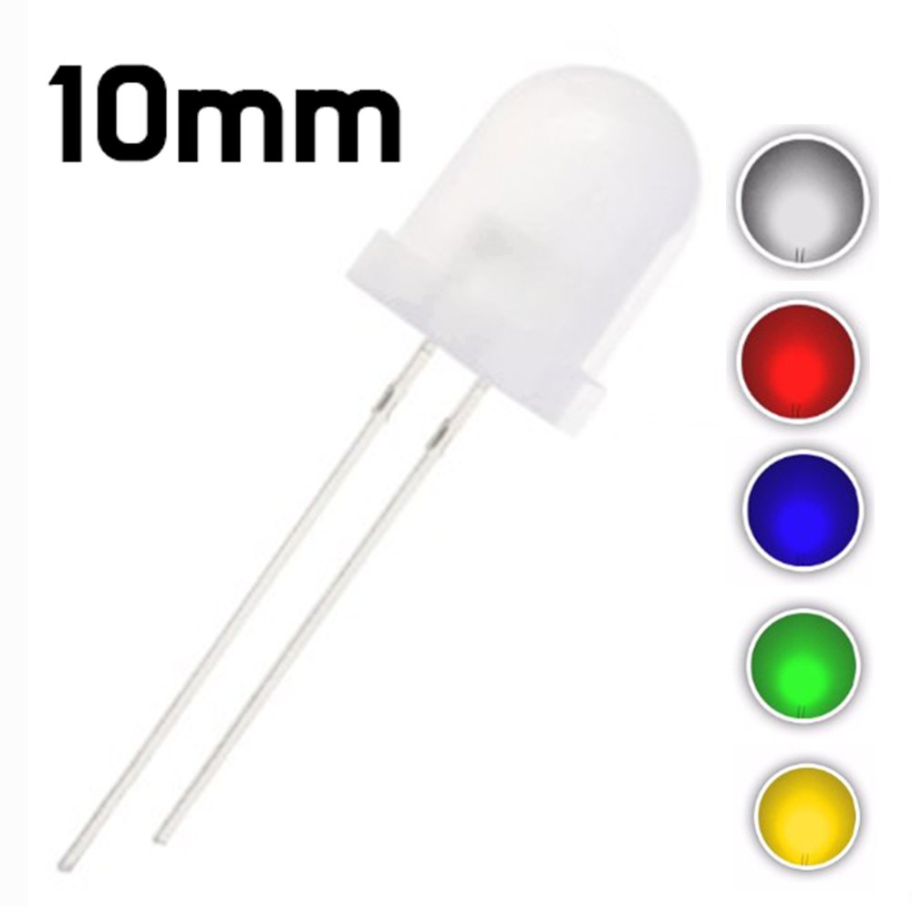 LED - 10MM Ultra Bright Round Diffused LED - ePartners