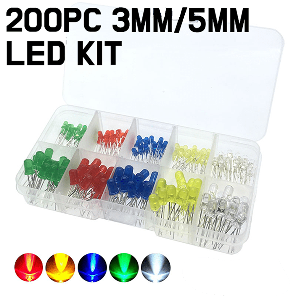 LED Kit - 3MM / 5MM Kit - 200PCS - ePartners