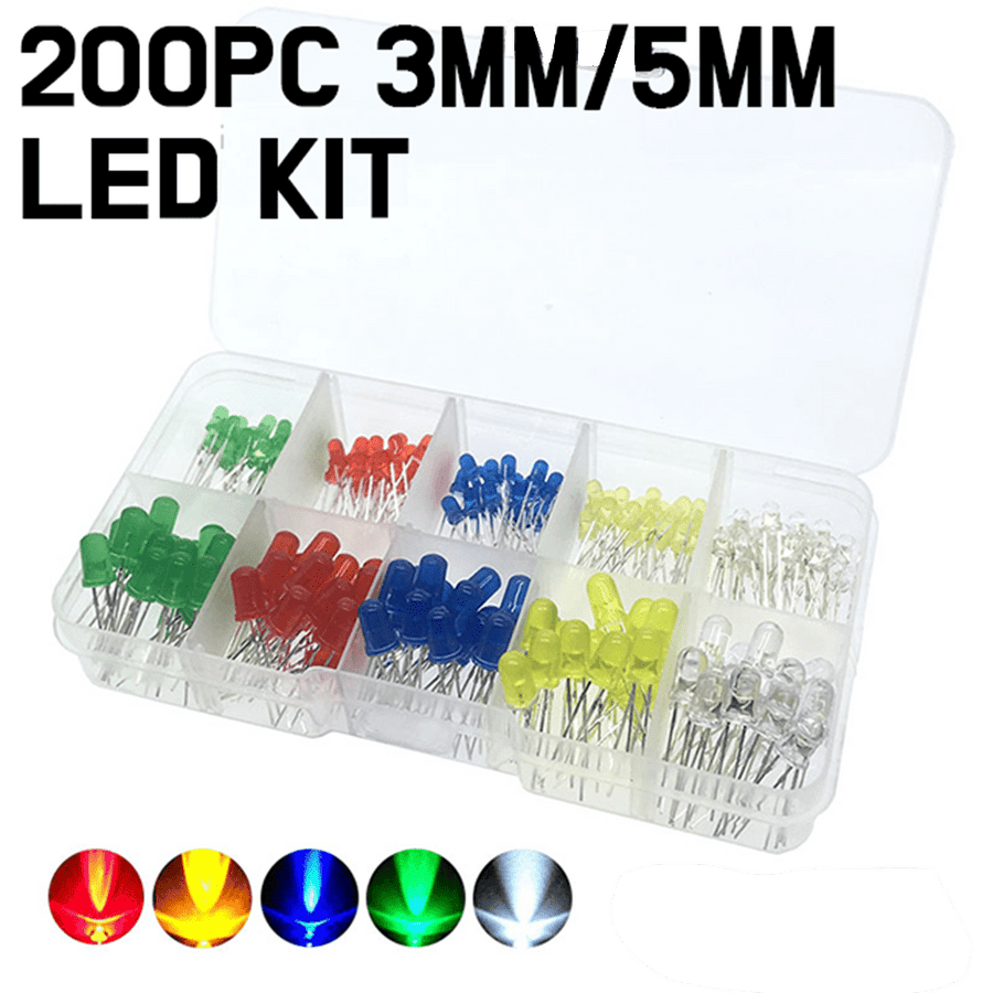 LED Kit - 3MM / 5MM Kit - 200PCS - ePartners