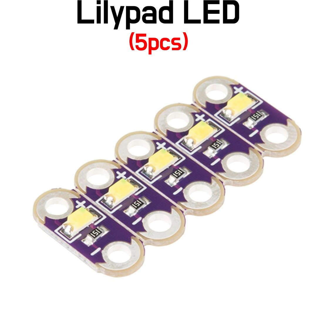 LilyPad LED Emerald Green (5pcs) - ePartners