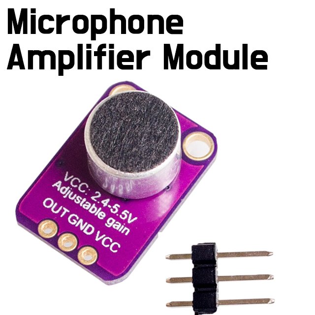 MAX4466 Microphone Amplifier adjustable amplifier module - ePartners