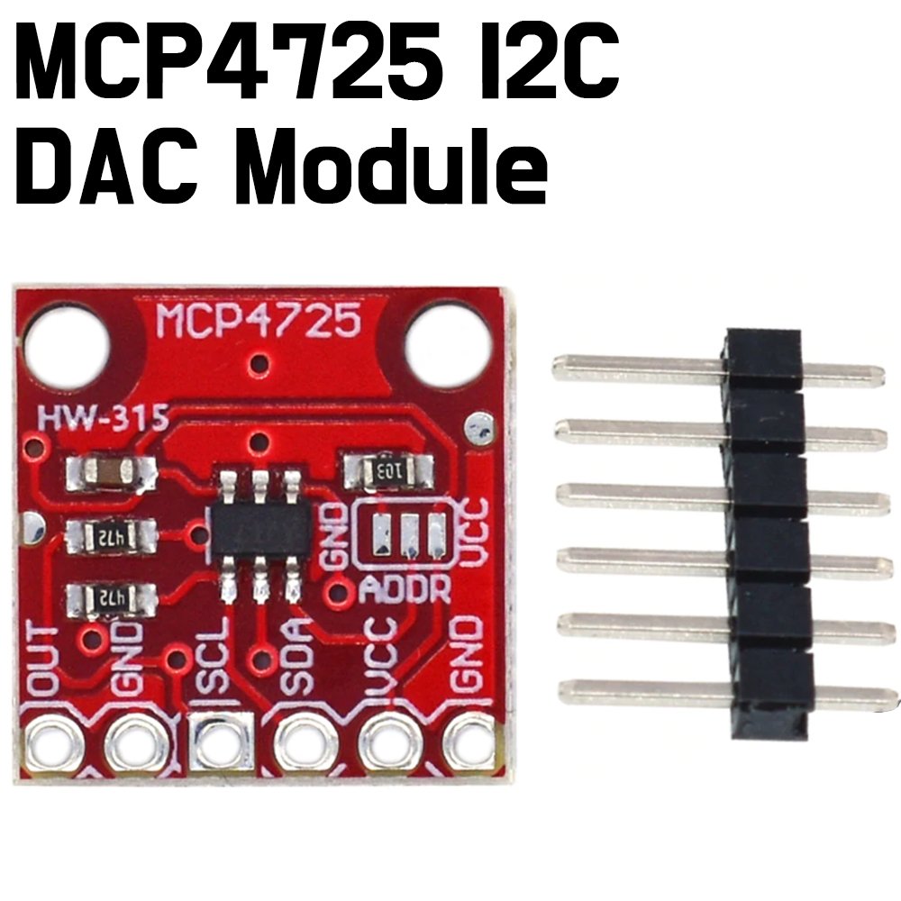 Mcp4725 Module MCP4725 I2C 12-bit DAC Module | ePartners NZ