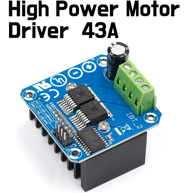 Motor Driver - BTS7960 High Power H - bridge Motor Driver Module - 43A - ePartners