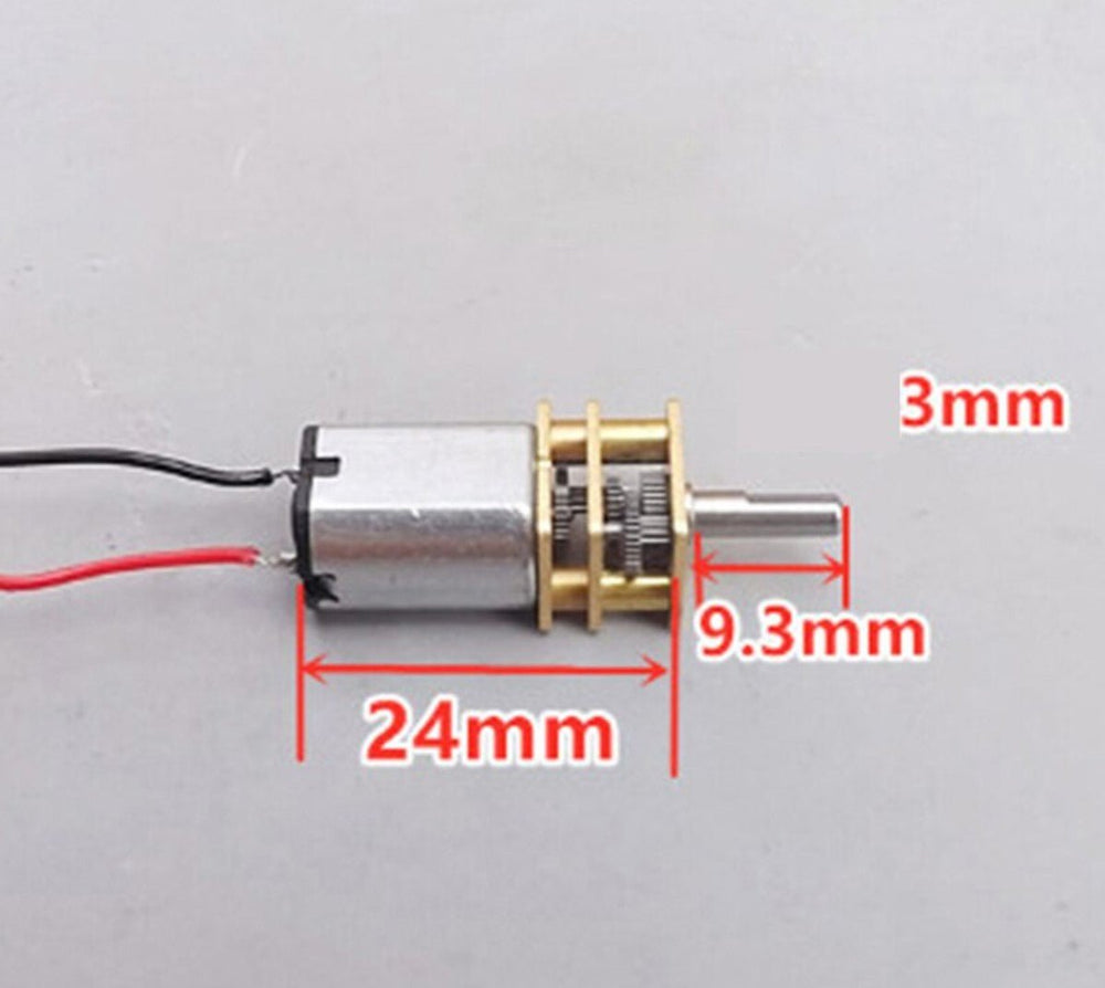 N20 DC 5V 300RPM Mini Metal Gear Motor - ePartners