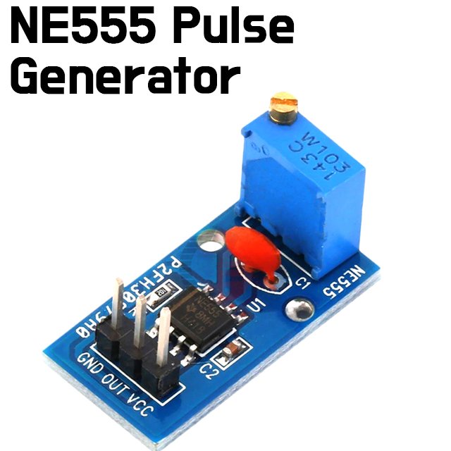 NE555 Adjustable Frequency Pulse Generator Module - DC 5V 12V - ePartners