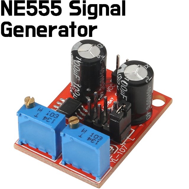 NE555 Pulse Frequency Duty Cycle Adjustable Module/Square Wave Signal Generator - ePartners