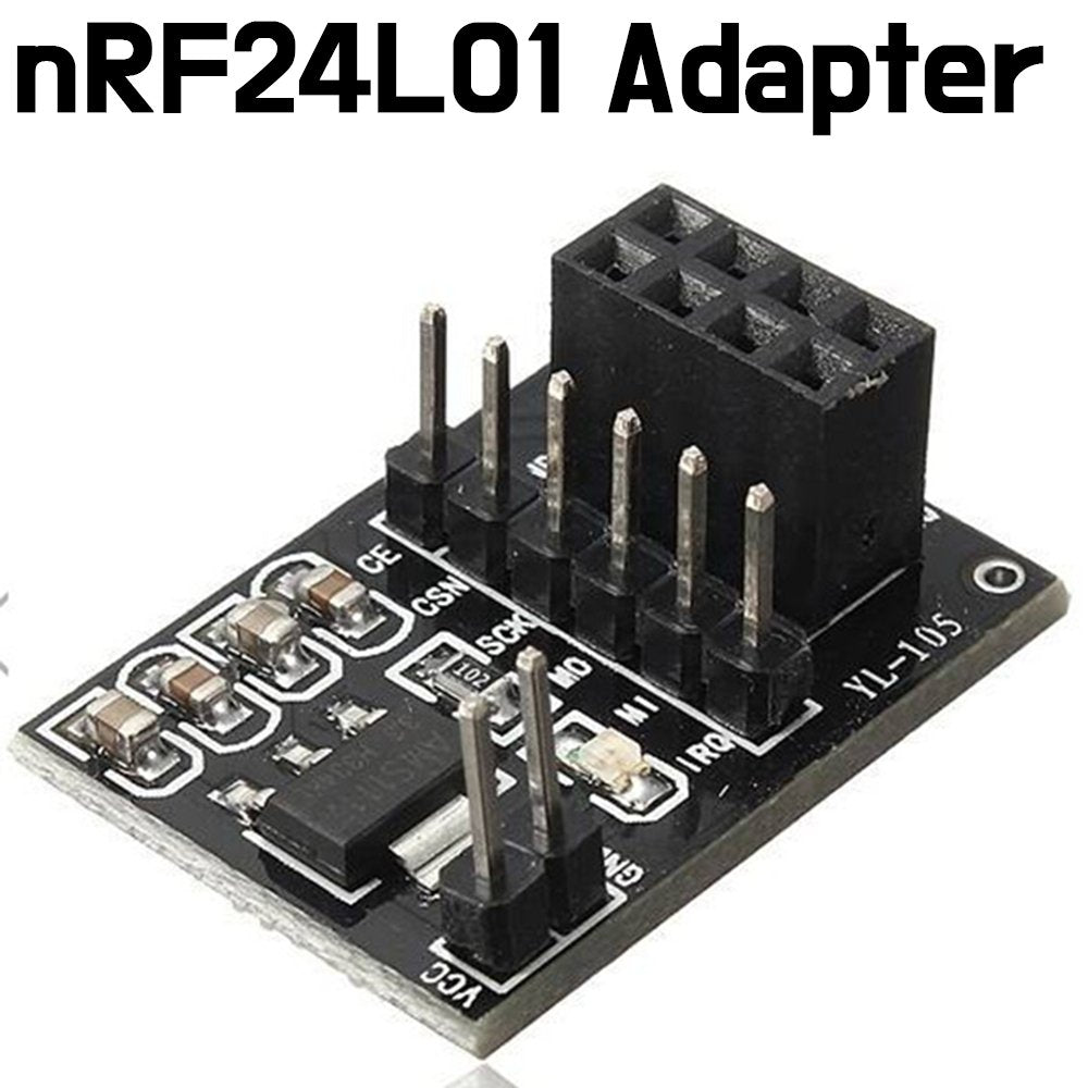 NRF24L01 New Socket Adapter plate Board for 8Pin Wireless Transceiver module - ePartners