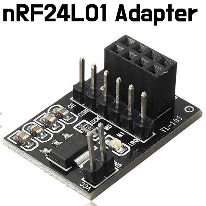 NRF24L01 New Socket Adapter plate Board for 8Pin Wireless Transceiver module - ePartners