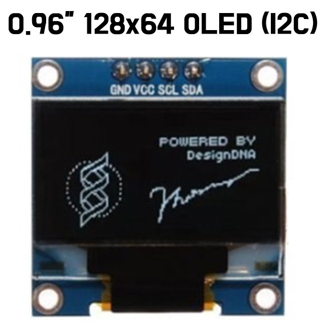 OLED (I2C) - 128X64 0.96 inch Display Module - ePartners