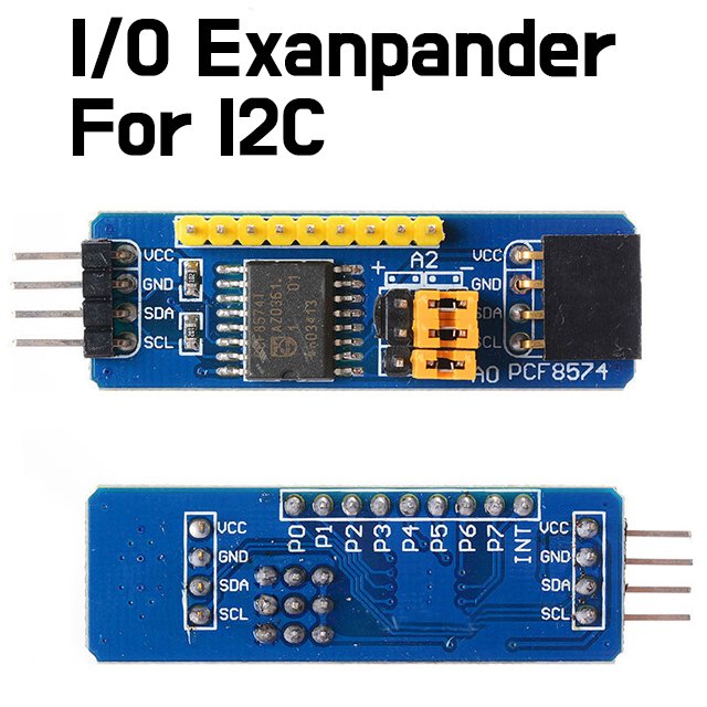 PCF8574 I/O Expansion Board - I2C - Bus Evaluation Development Module - ePartners