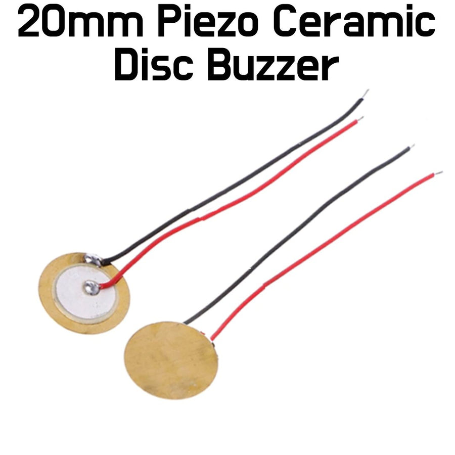 Piezo Buzzer - Ceramic Disc Buzzer 20mm - ePartners