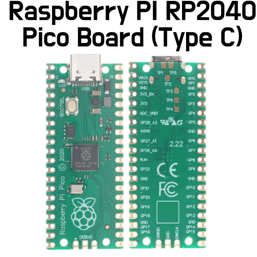 Raspberry Pi Pico Board RP2040 (Type C) - ePartners