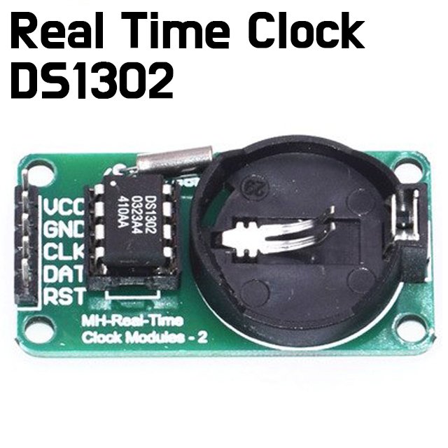 Real Time Clock Module DS1302 - Battery not included - ePartners