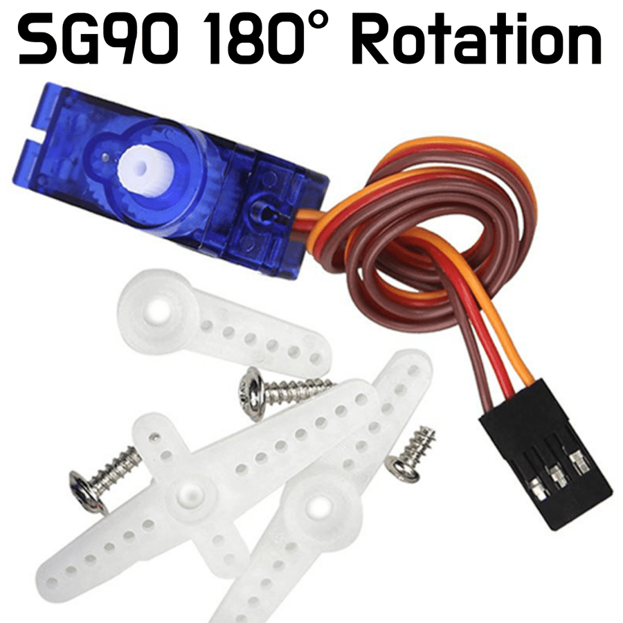 Servo Motor SG90, 180-degree rotation angle - ePartners