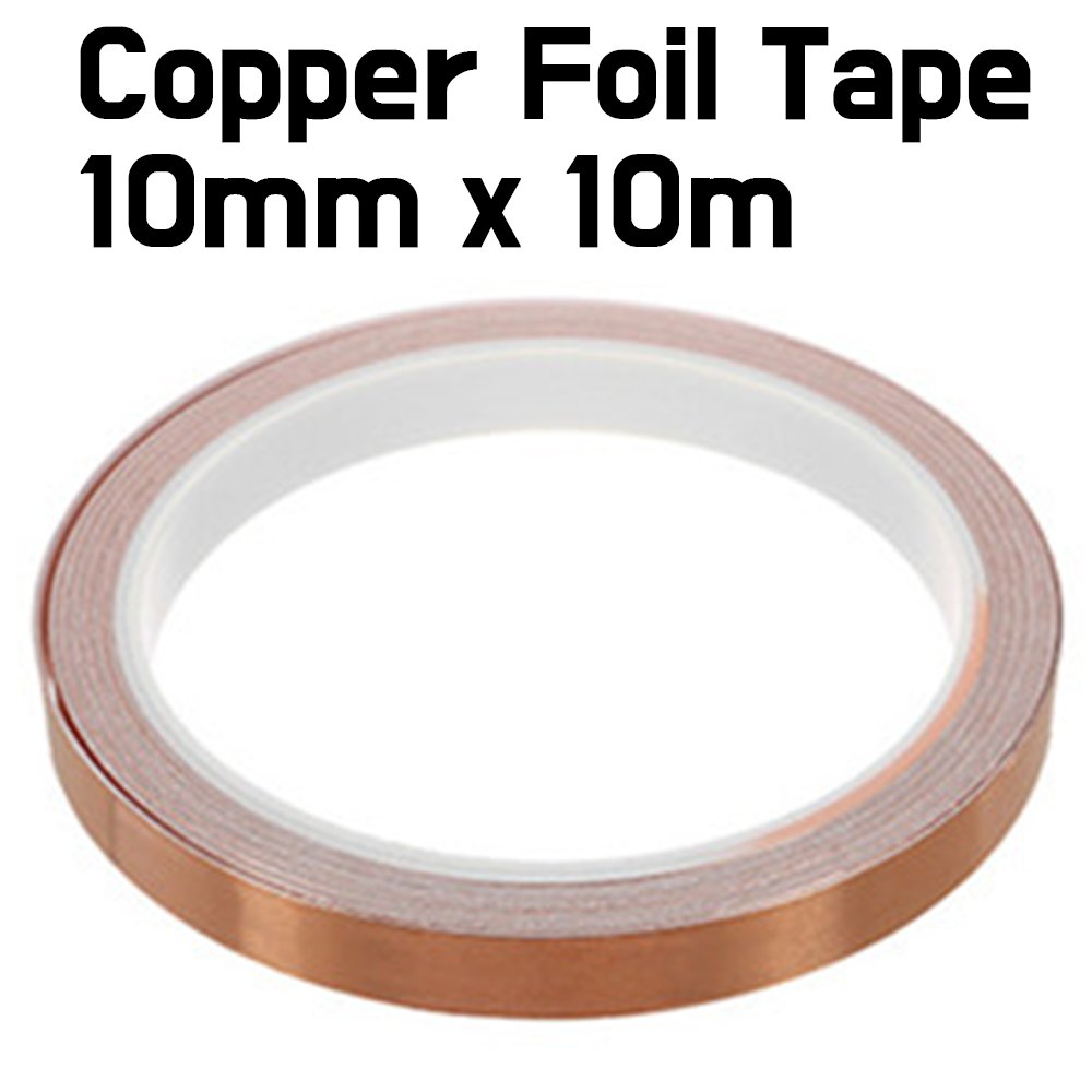 Single - Sided Adhesive Conductive Copper Foil Tape 10mm x 10M - ePartners