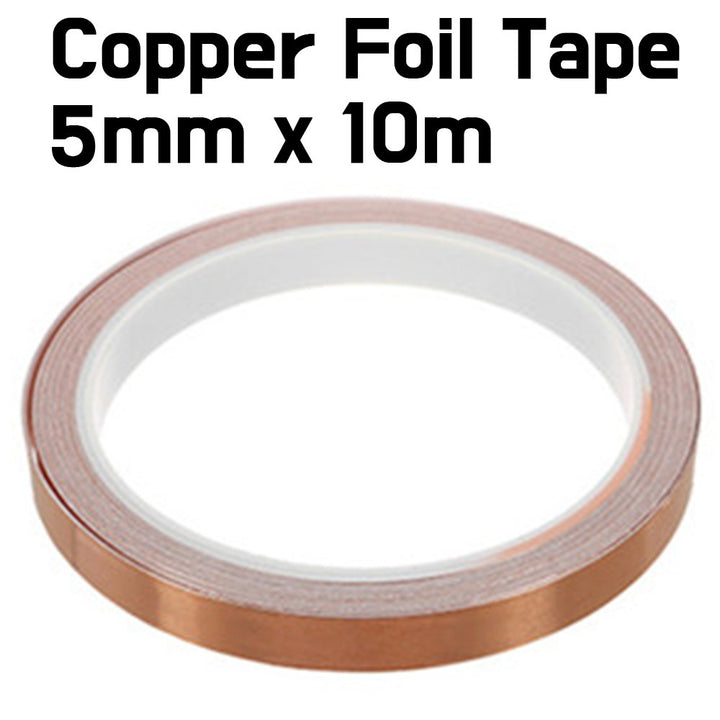 Single - sided Adhesive Conductive Copper Foil Tape 5mm x 10M - ePartners