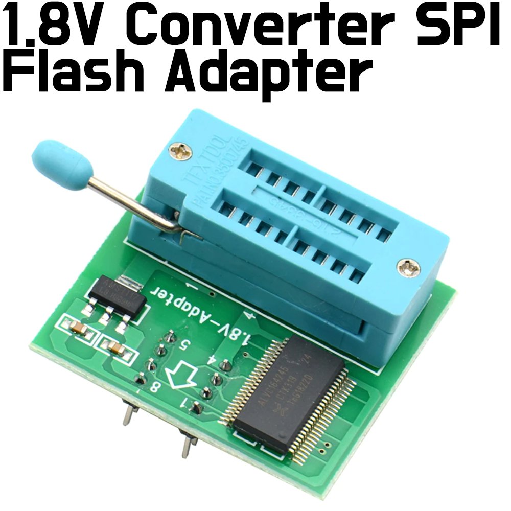 SPI Flash SOP8 DIP8 Conversion 1.8V Conversion Seat Flat Board MX25 W25 - ePartners