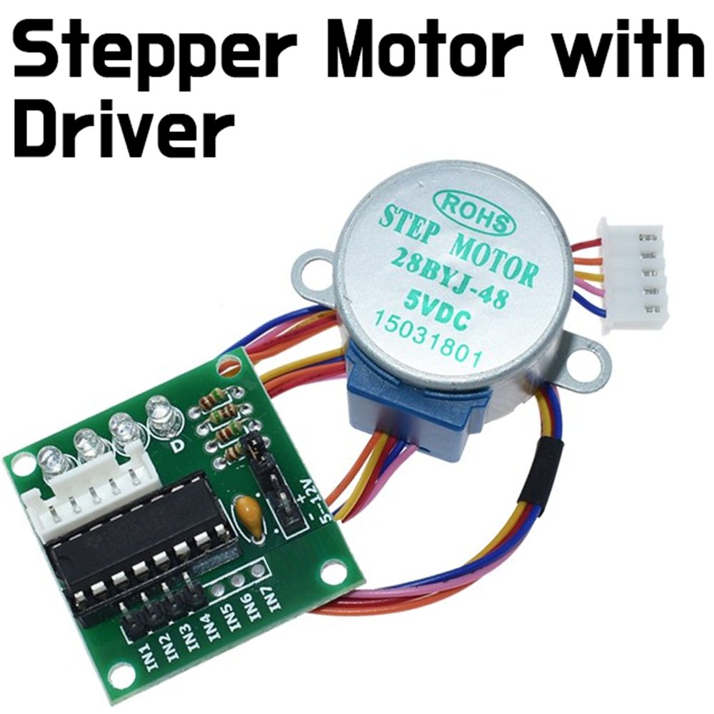 Stepper Motor Driver - 28BYJ - 48 Stepper Motor + ULN2003 Motor Driver module for Arduino - ePartners